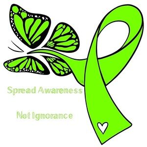 ⭐️⚕️FUNDS 4 CHRONIC LYME DISEASE TREATMENTS 💚 Green Awareness Ribbon Pin